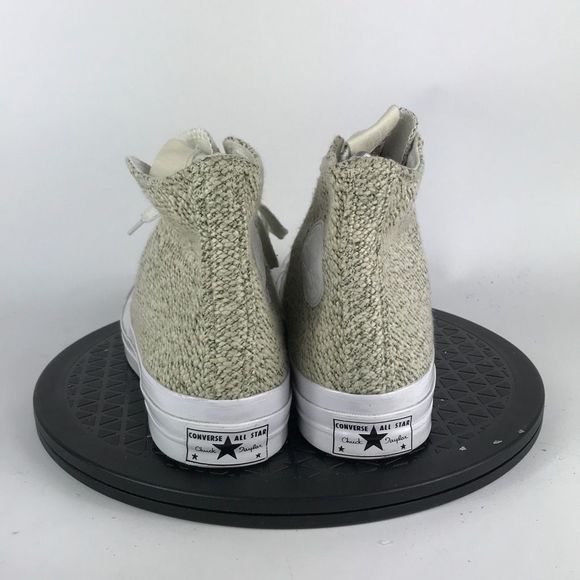 Converse Chuck 70 Vintage Weave High Top Tan/White 156282C Women’s Size 8 - Picture 6 of 12